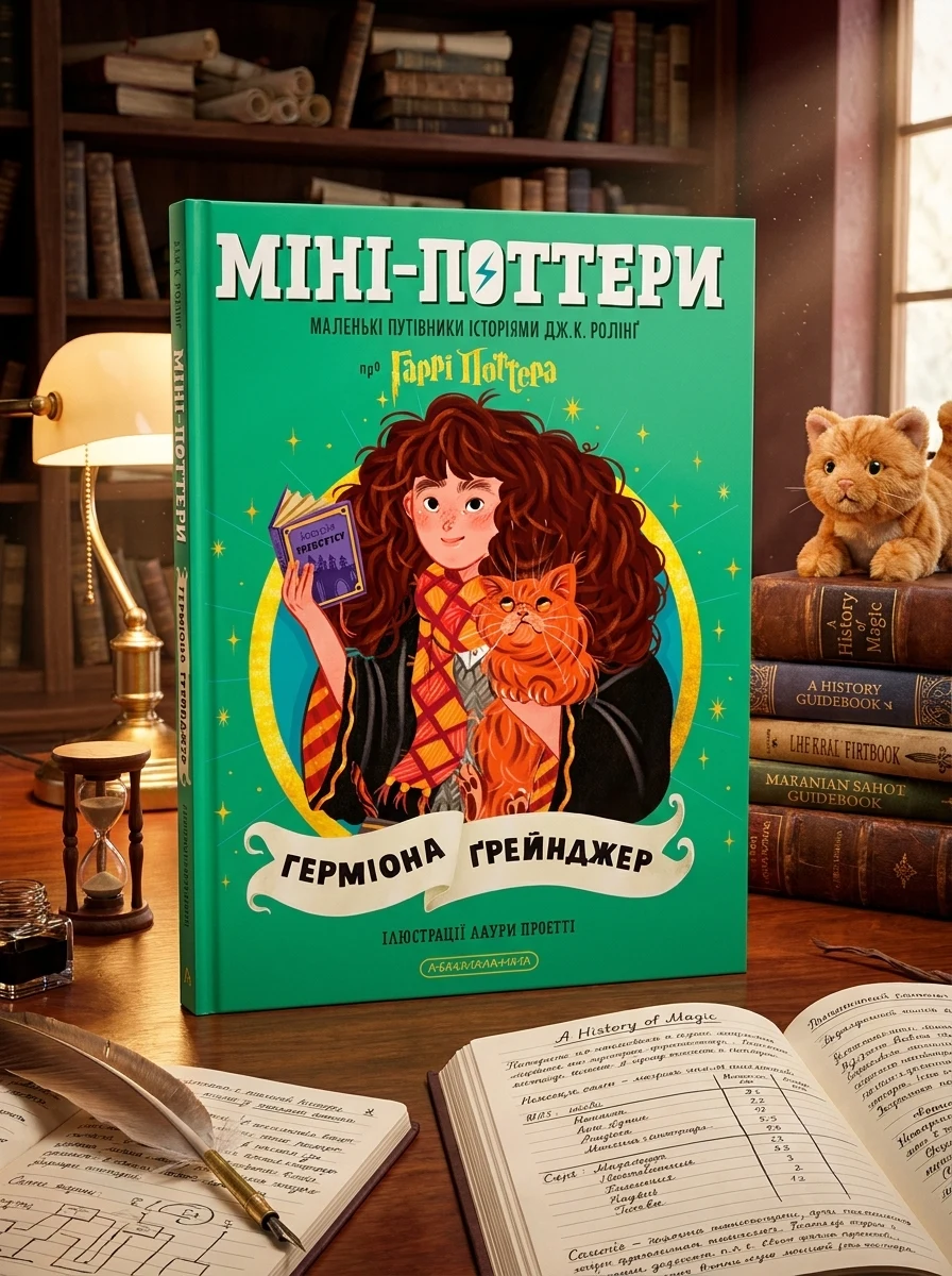 Міні-Поттери. Герміона Ґрейнджер. Путівники історіями Дж. Ролінг — Дитяча література