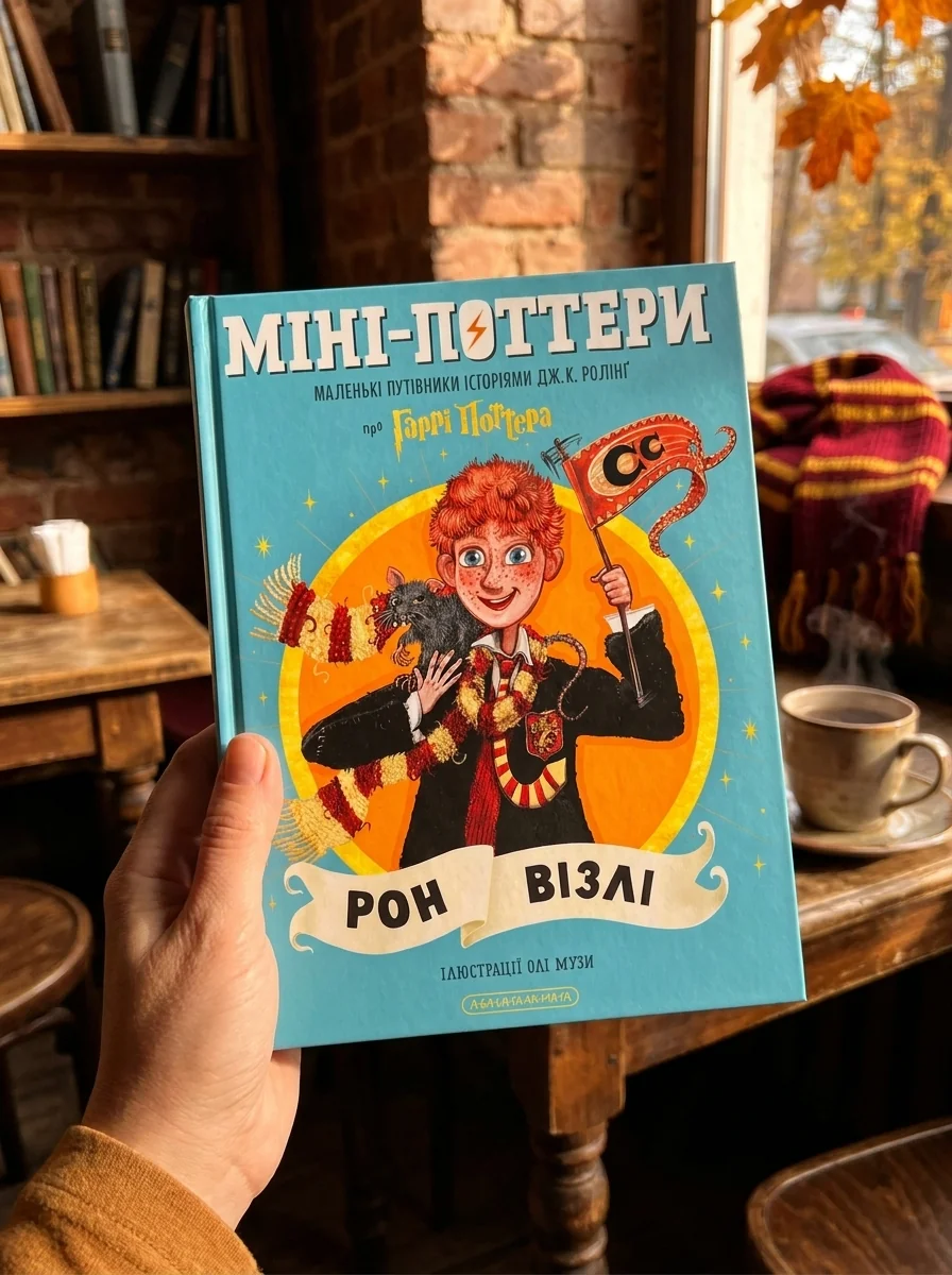 Міні-Поттери. Рон Візлі. Путівники історіями Дж. Ролінг — Дитяча література