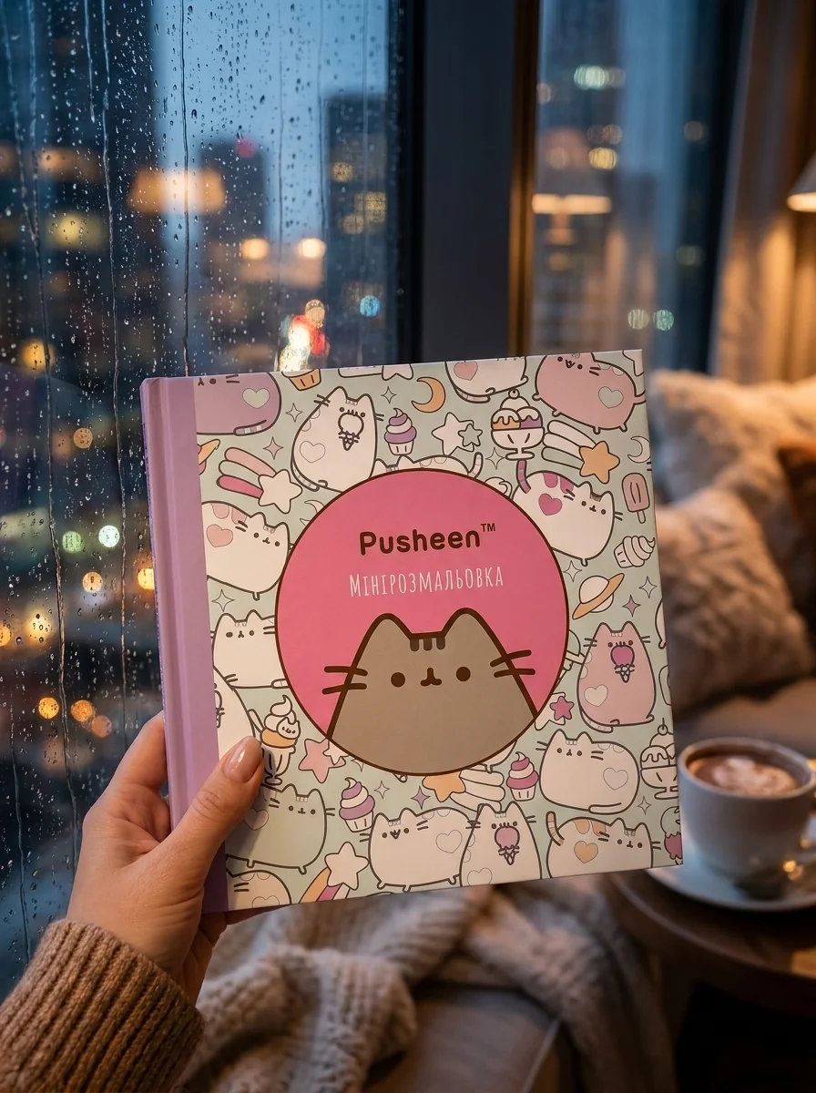 Мінірозмальовка. Pusheen — фото 2