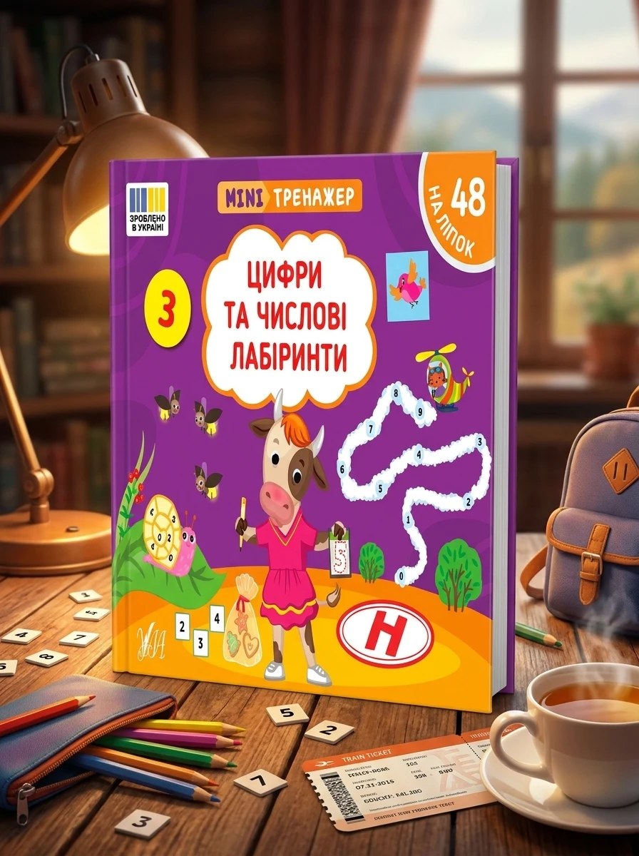 Мінітренажер. Цифри та числові лабіринти — фото 2