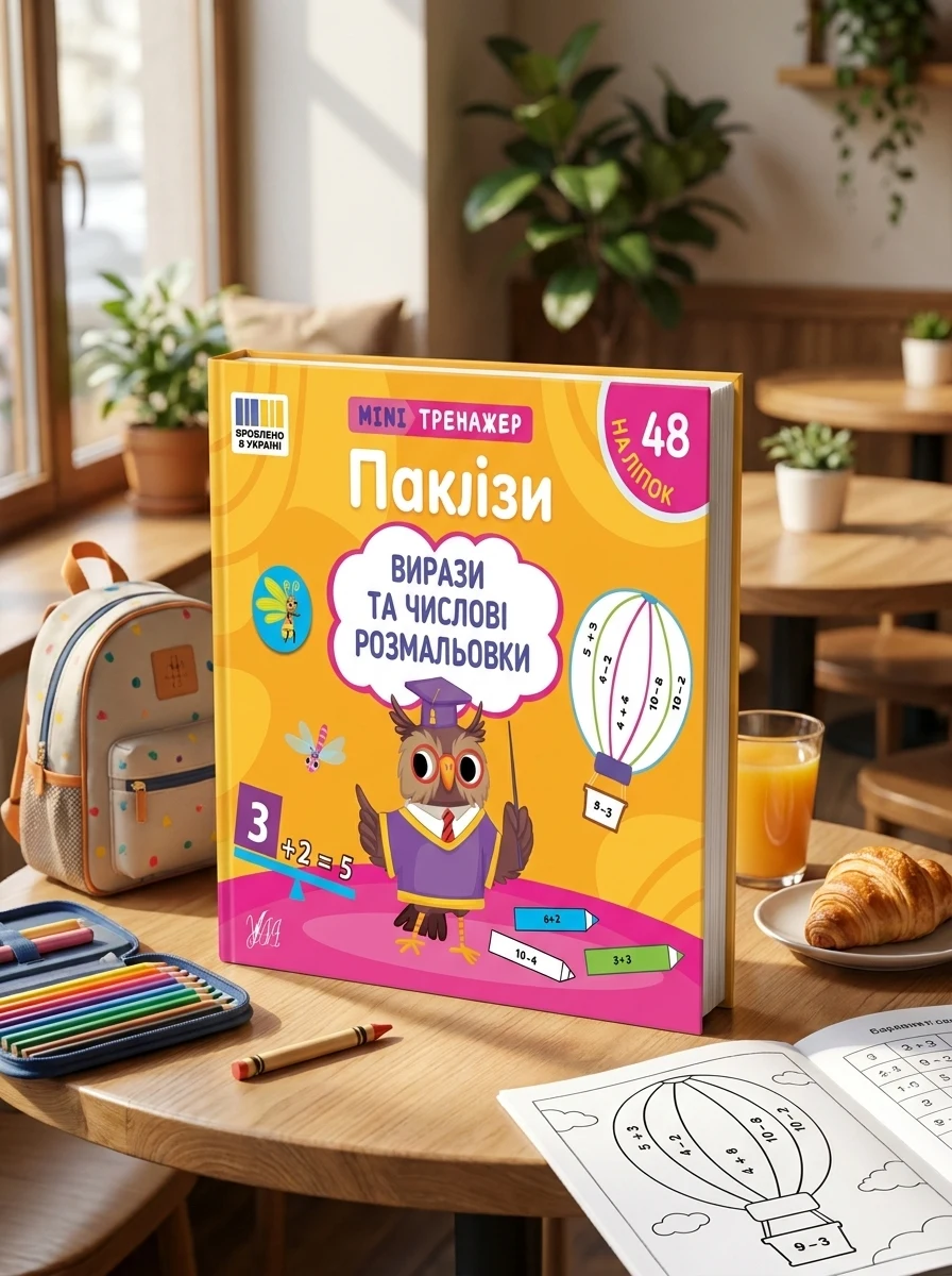 Мінітренажер. Вирази та числові розмальовки — фото 2
