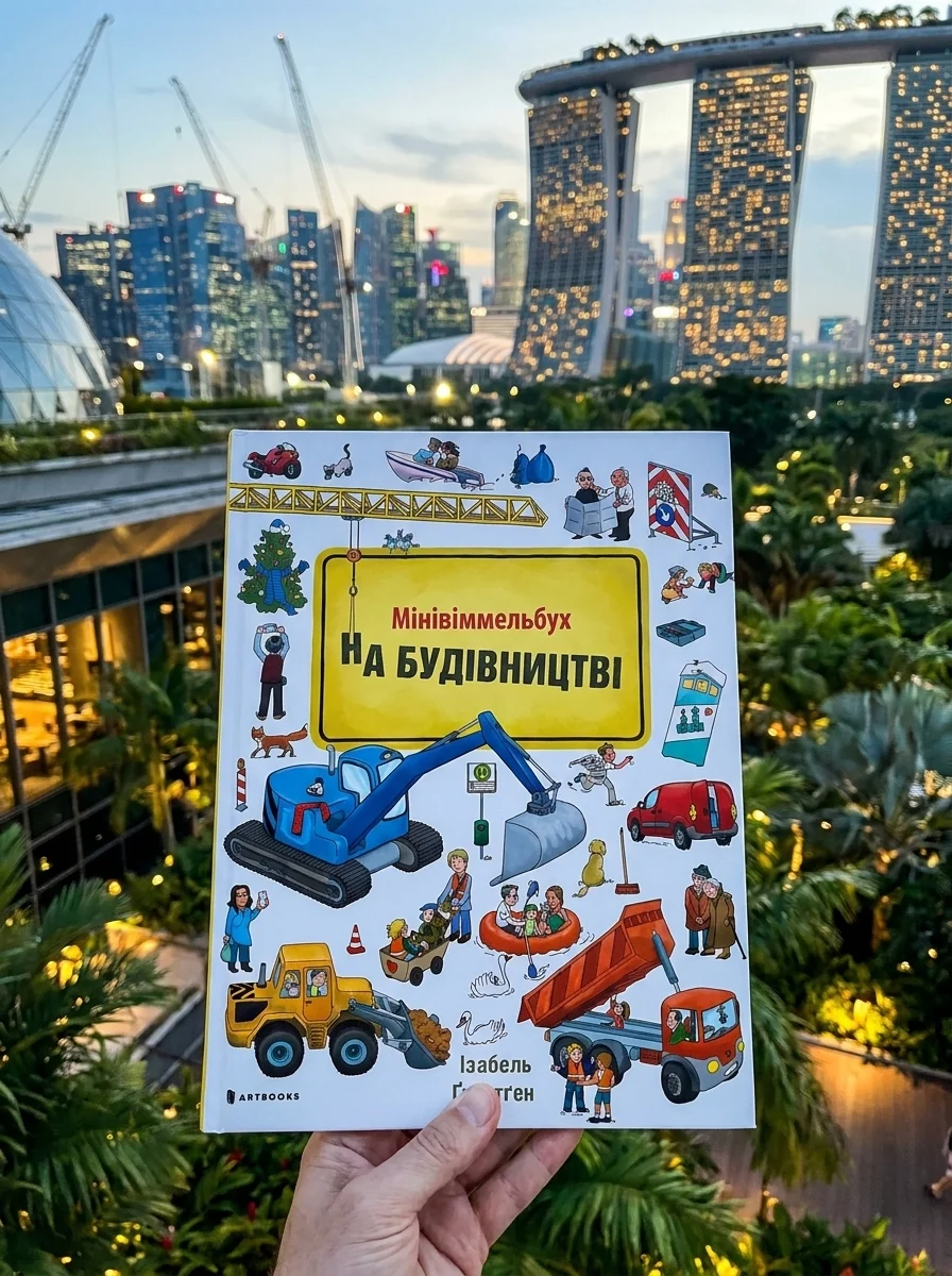 Мінівіммельбух. На будівництві — Дитяча література