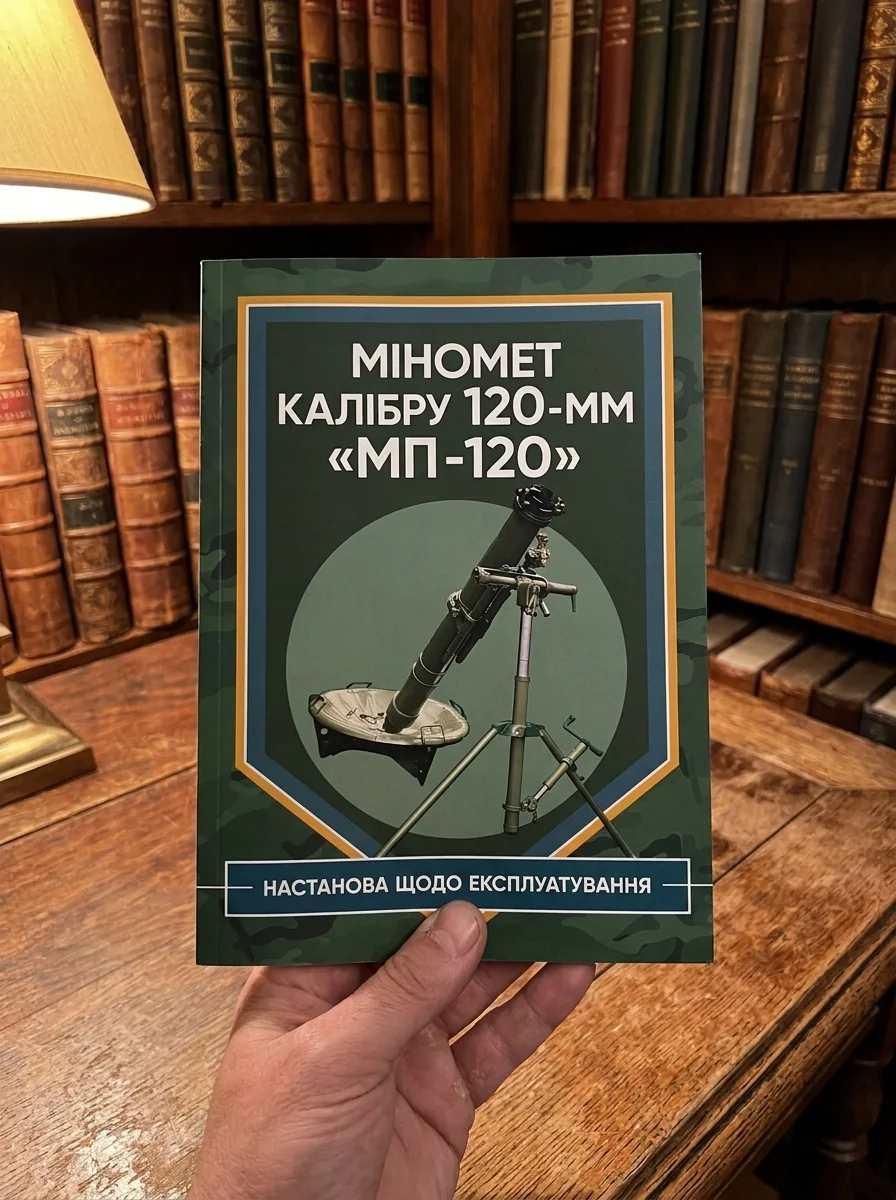 Міномет калібру 120-мм МП-120. Настанова щодо експлуатування — Історія та публіцистика