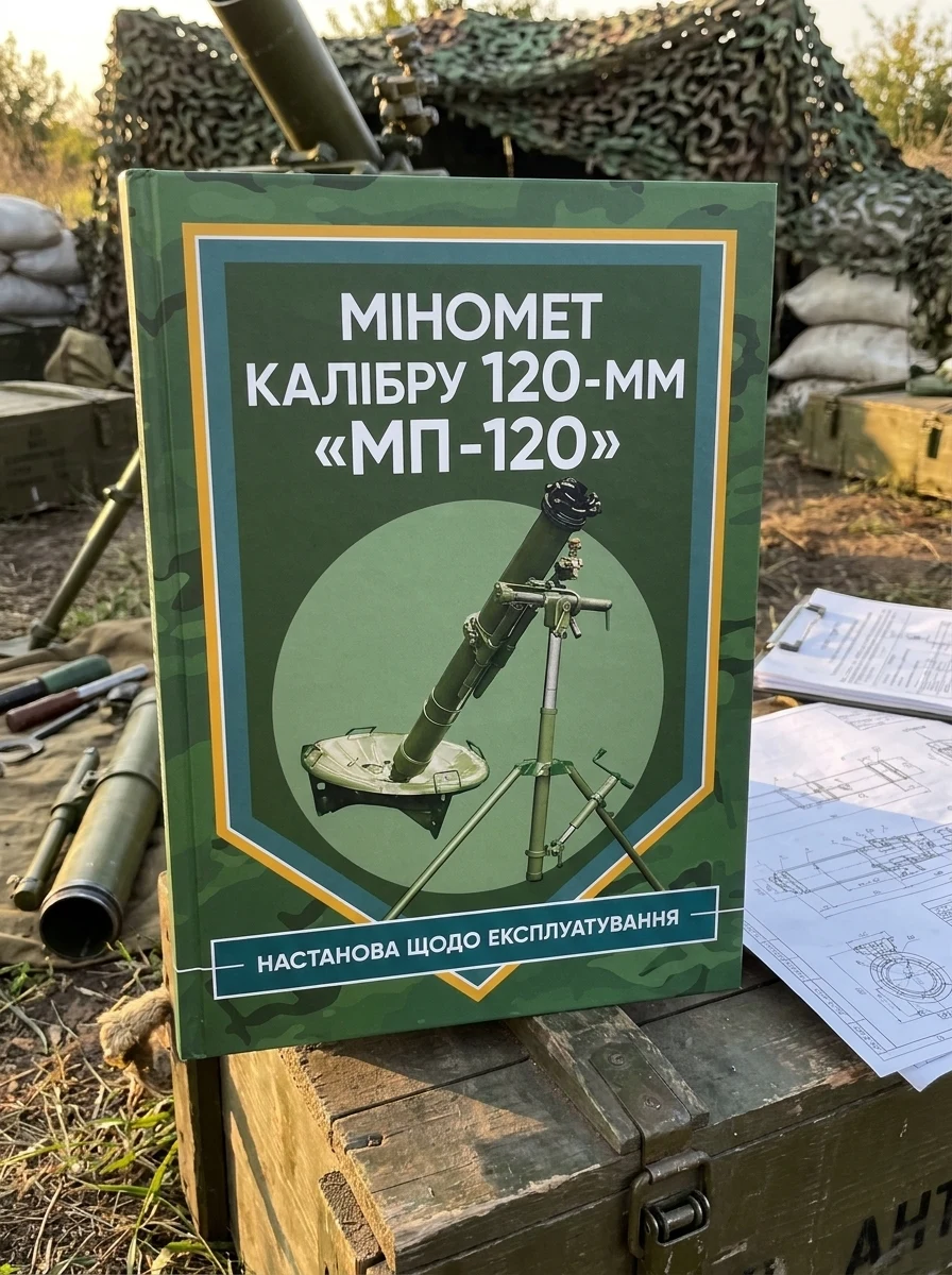Міномет калібру 120-мм МП-120. Настанова щодо експлуатування, — Історія та публіцистика