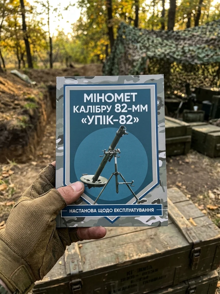 Міномет калібру 82-мм «УПІК-82». Настанова щодо експлуатування — Історія та публіцистика