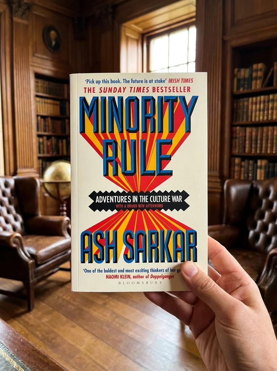 Minority Rule — Ash Sarkar, обкладинка