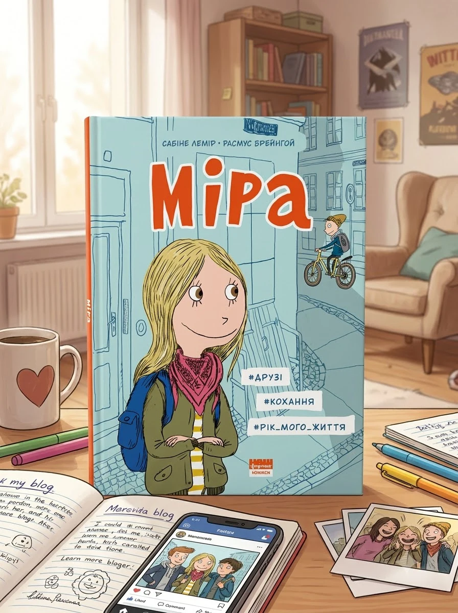 Міра. друзі, кохання, рік мого життя — Комікси