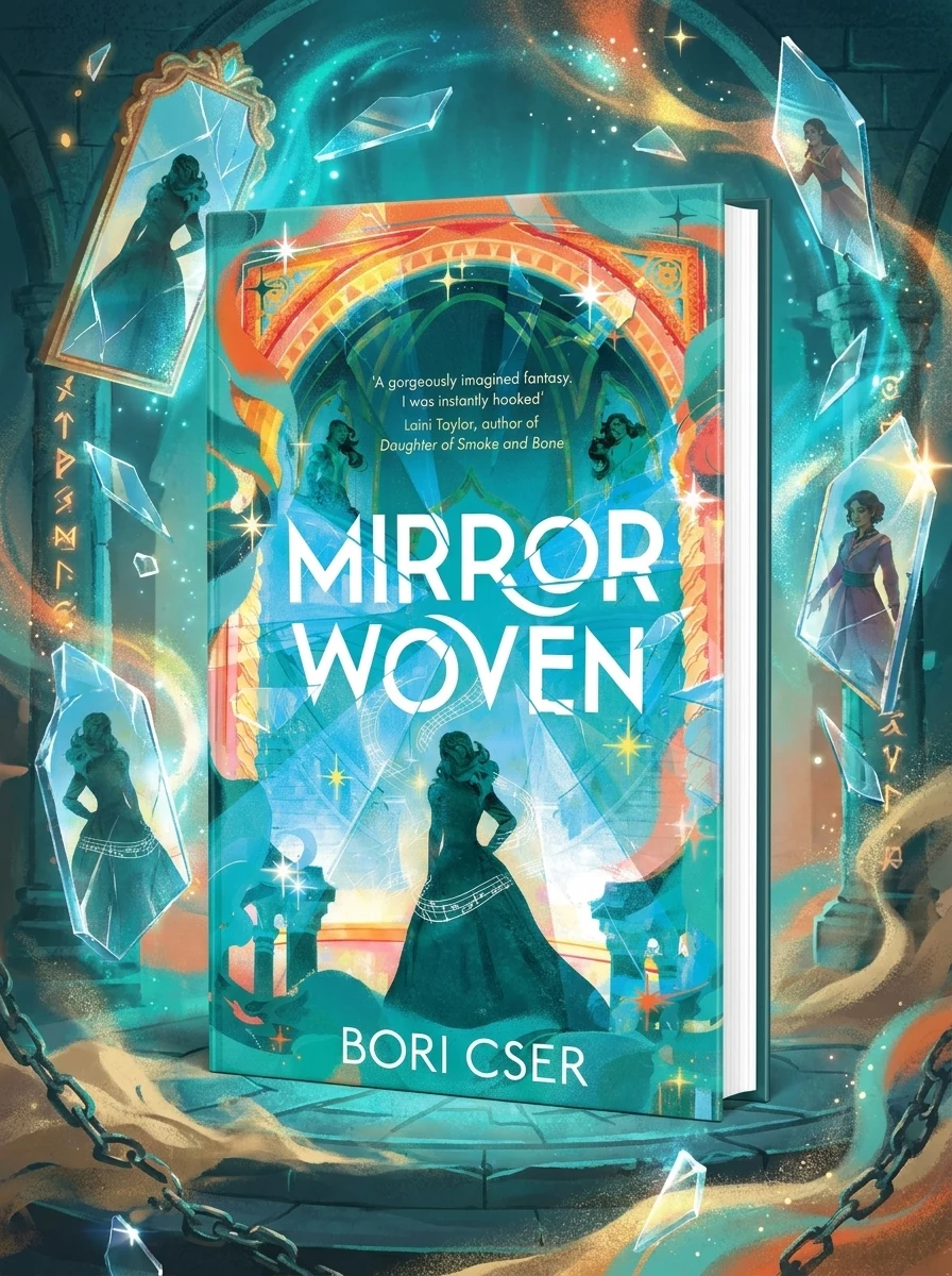 Mirrorwoven — Борі Чер, обкладинка