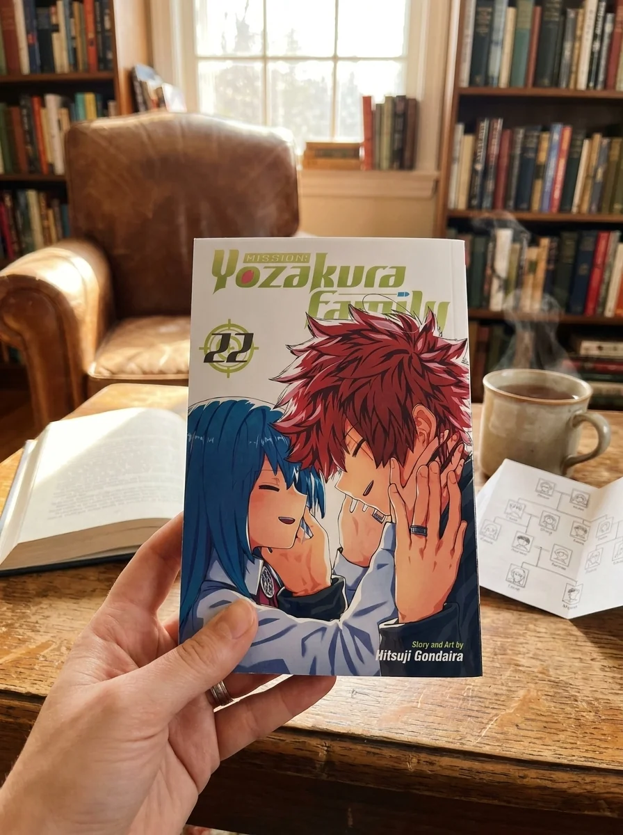 Mission: Yozakura Family, Vol. 22 — Hitsuji Gondaira, обкладинка