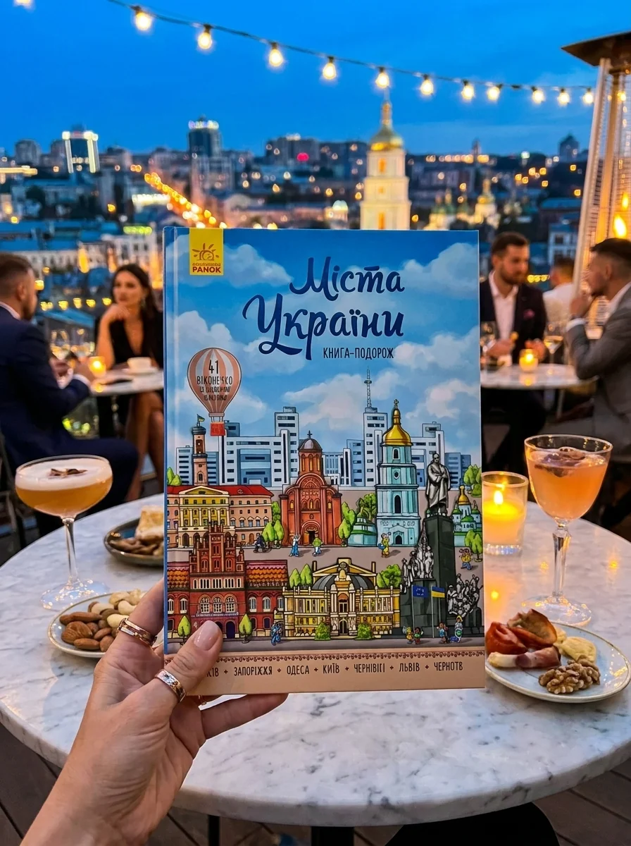 Міста України. Книга-подорож — Гордієнко М., обкладинка