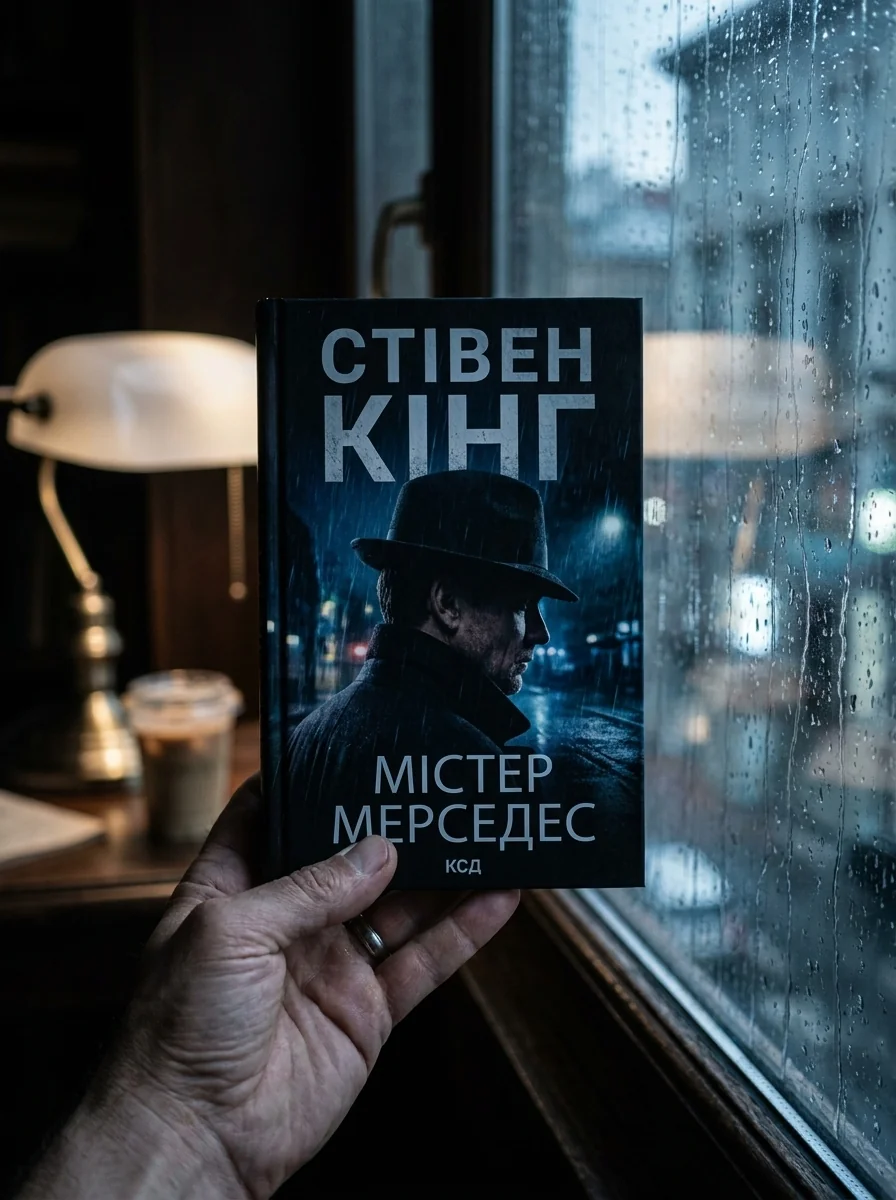 Містер Мерседес (нове оформлення) — Стівен Кінг, обкладинка