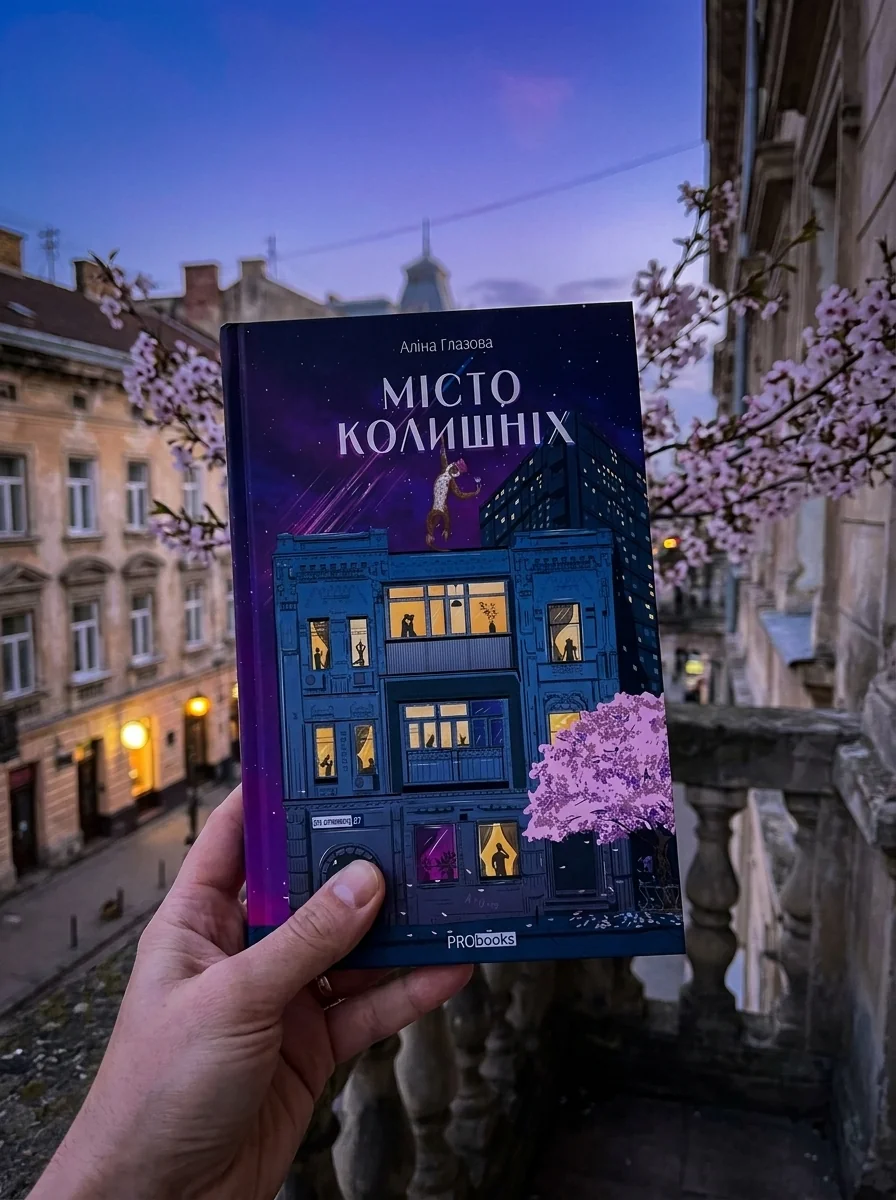 Місто колишніх — Аліна Глазова, обкладинка