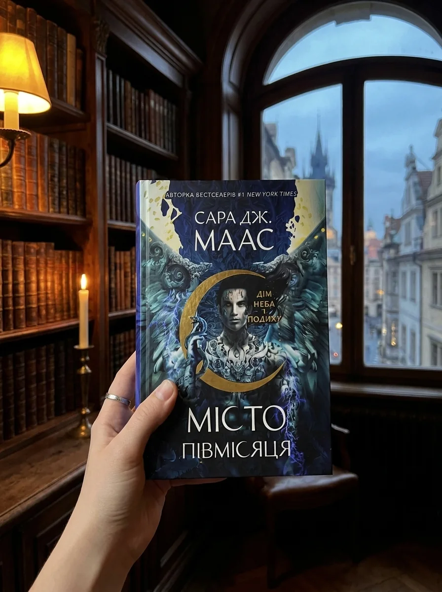 Місто Півмісяця. Книга 2. Дім Неба і Подиху — Сара Джанет Маас, обкладинка