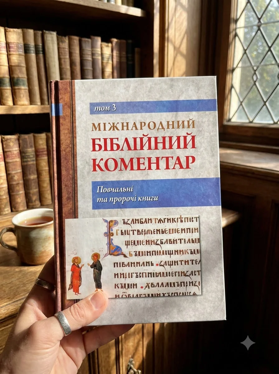 Міжнародний біблійний коментар. Том 3. Повчальні та пророчі книги — Василь Чумак, обкладинка