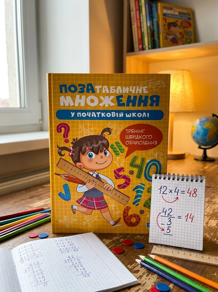 Множення та ділення. Позатабличне множення — Дитяча література