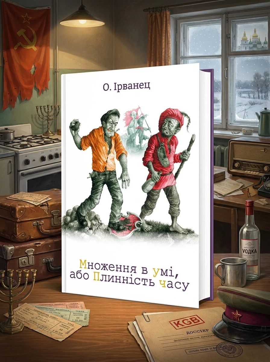 Множення в умi, або плиннiсть часу — Лесь Подервʼянський, обкладинка