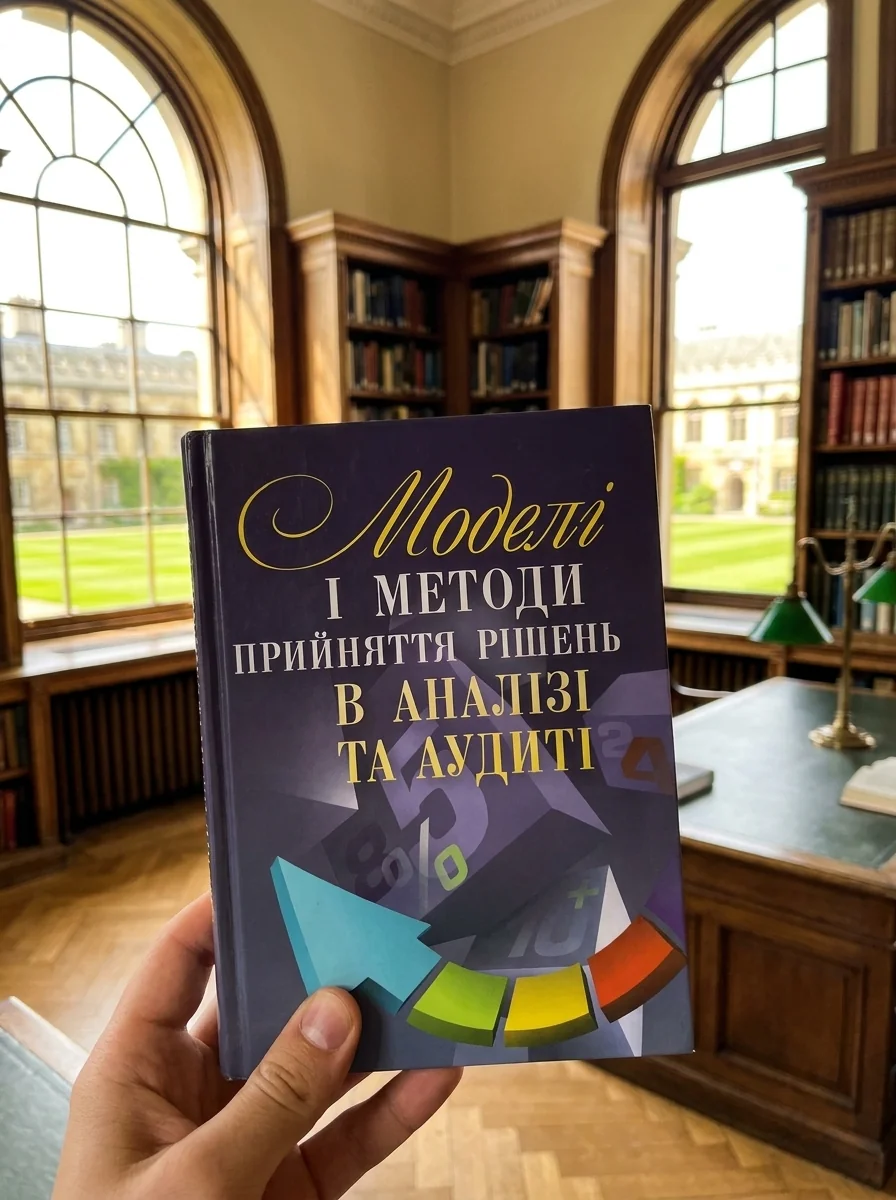 Моделі і методи прийняття рішень в аналізі та аудиті — Книги