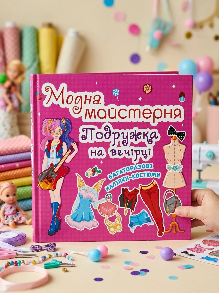 Модна майстерня. Подружка на вечірці, — Дитяча література