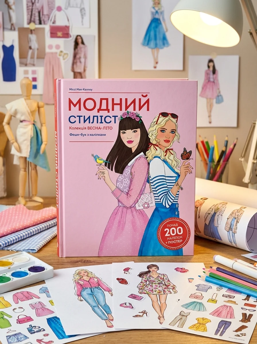 Модний стиліст. Колекція весна-літо. Книги для дозвілля — Дитячі книги