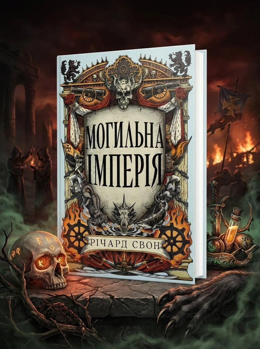 Могильна імперія. Велика тиша. Книга 1 — Річард Свон, обкладинка