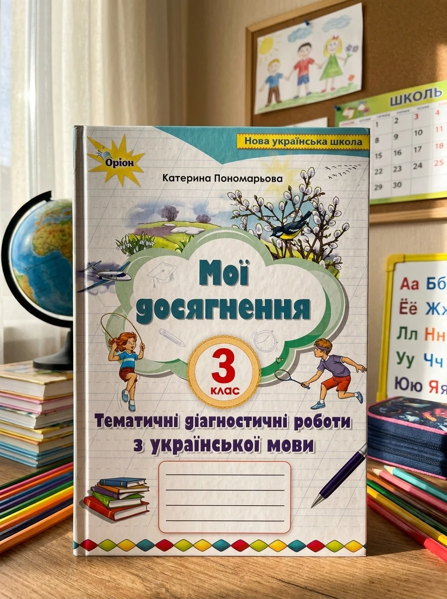 Мої досягнення 3 клас. Тематично-діагностичні досягнення з української мови — Вивчення мов