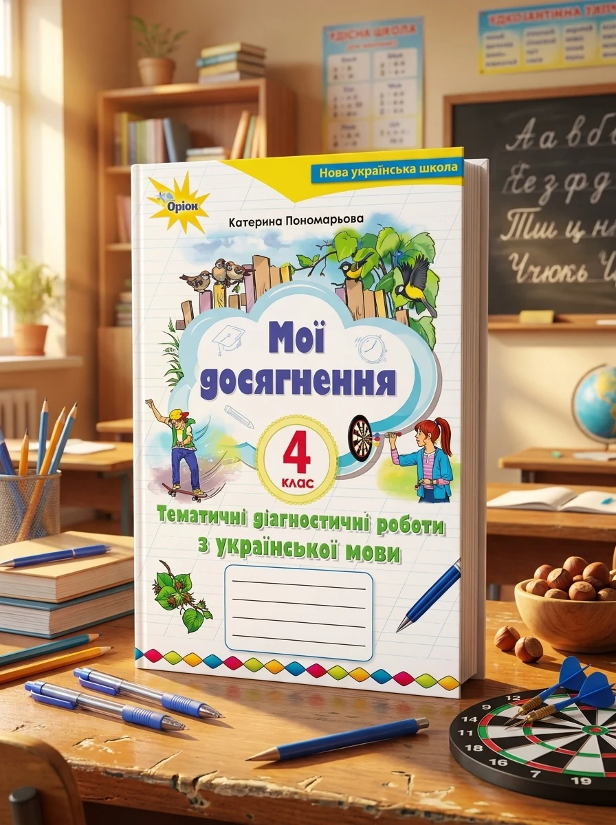 Мої досягнення. Тематичні діагностичні роботи з української мови. 4 клас — Вивчення мов