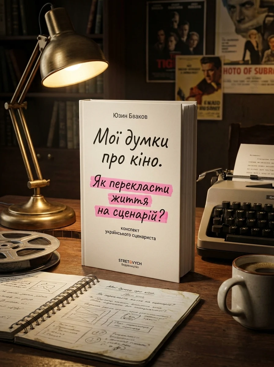 Мої думки про кіно. Як перекласти життя на сценарій — Антоніо Лукіч, обкладинка