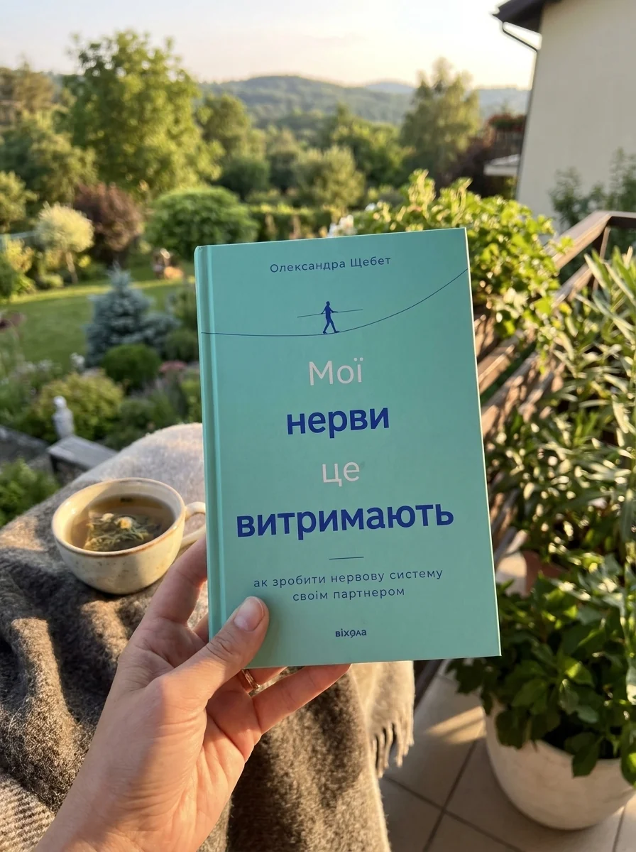 Мої нерви це витримають — Олександра Щебет, обкладинка