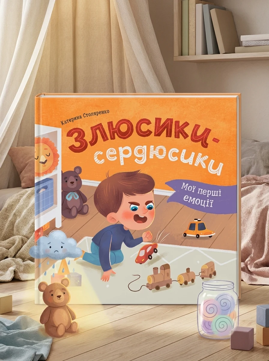 Мої перші емоції. Злюсики-сердюсики — Дитяча література
