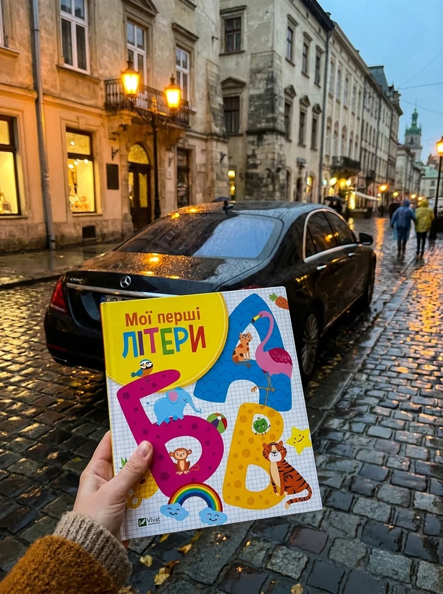 Мої перші літери | купити книгу онлайн