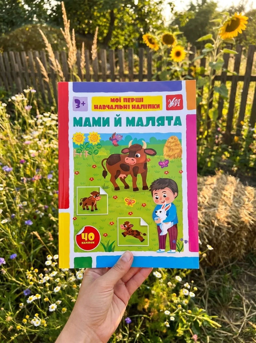 Мої перші навчальні наліпки. Мами й малята — фото 2
