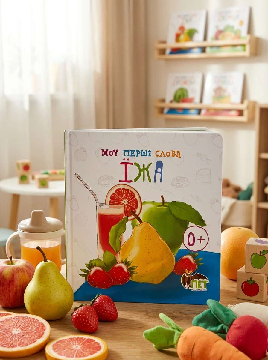 Мої перші слова. Їжа, — Дитяча література