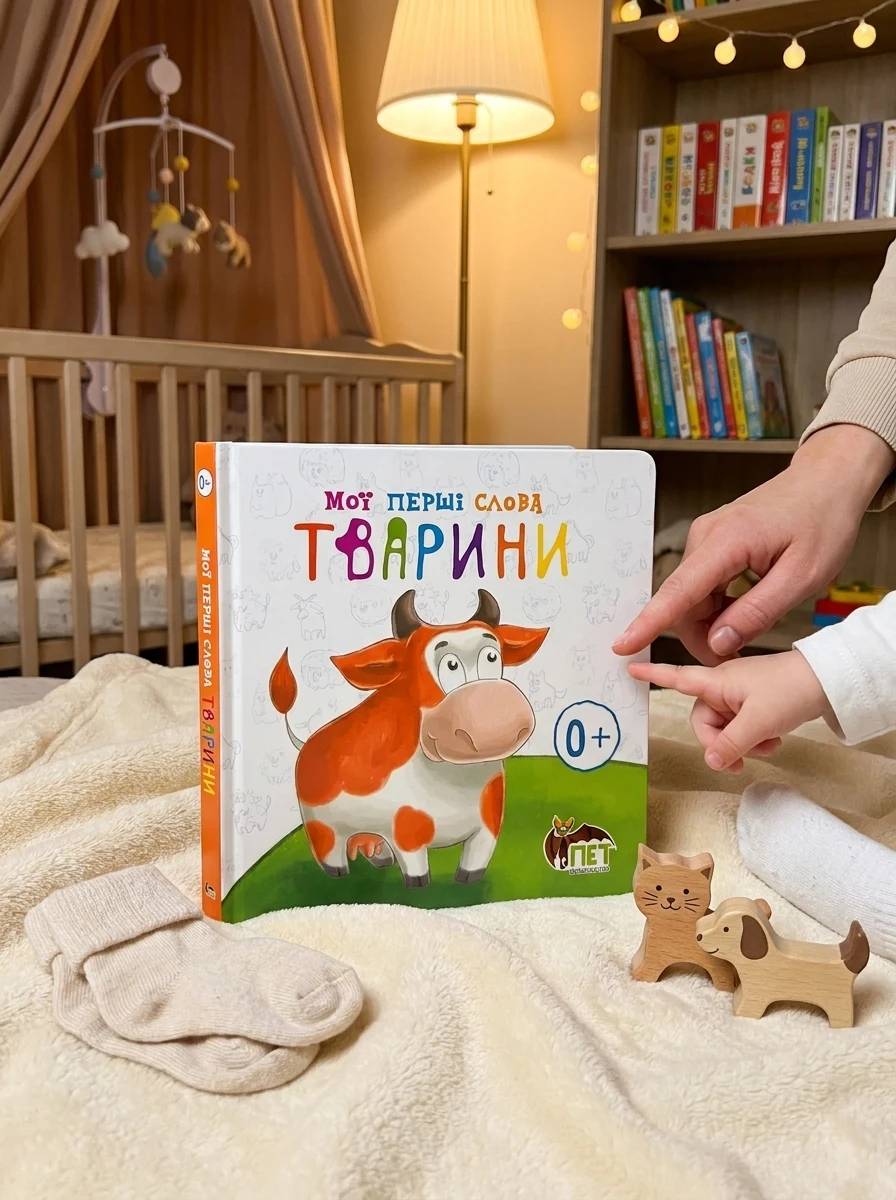 Мої перші слова. Тварини, — Дитяча література