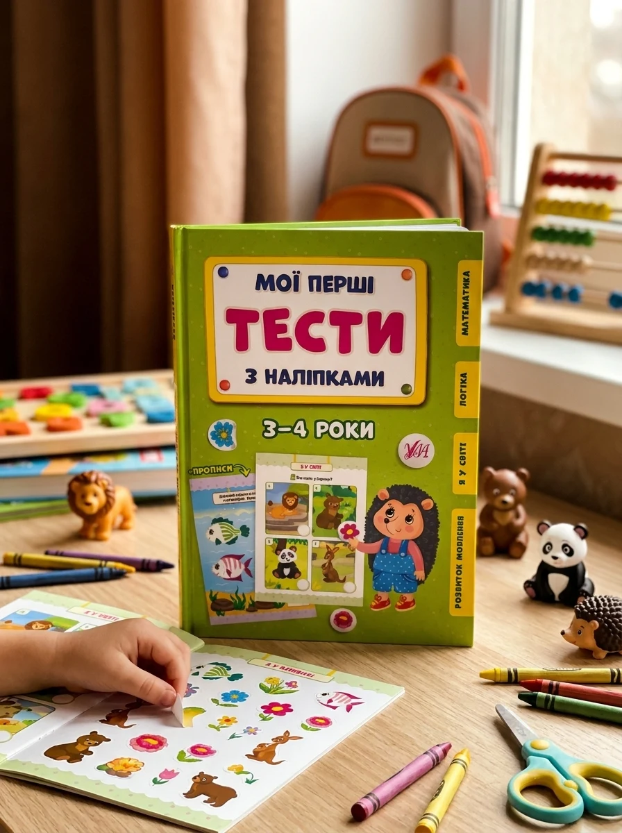 Мої перші тести з наліпками. 3-4 роки — Дім, сім'я, релігія