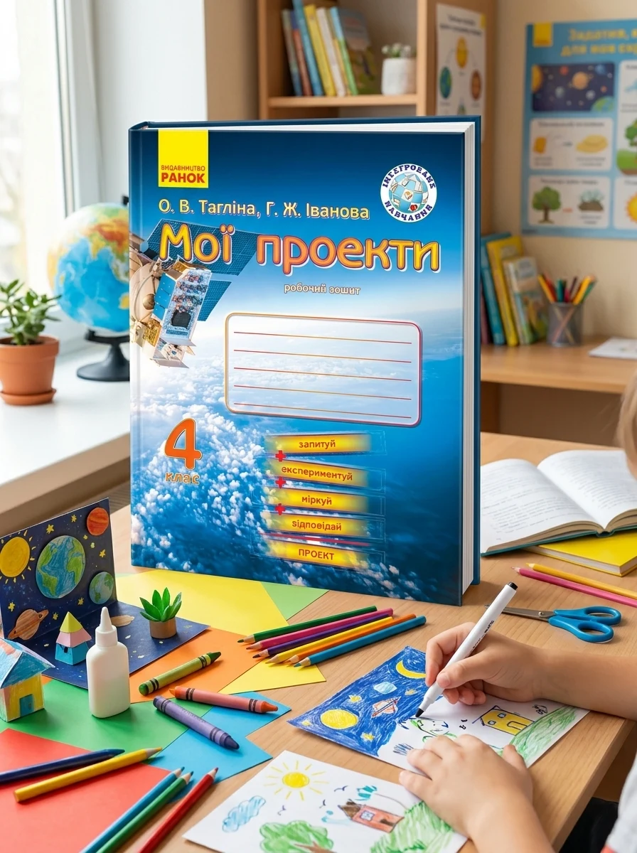 Мої проекти. 4 клас. Робочий зошит — Вивчення мов