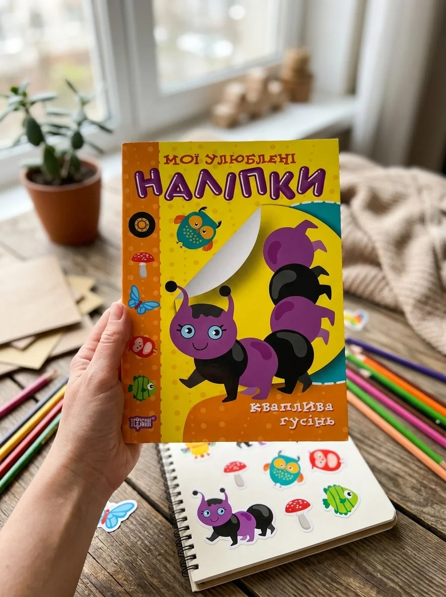 Мої улюблені наліпки. Кваплива гусінь — Комікси та манґи