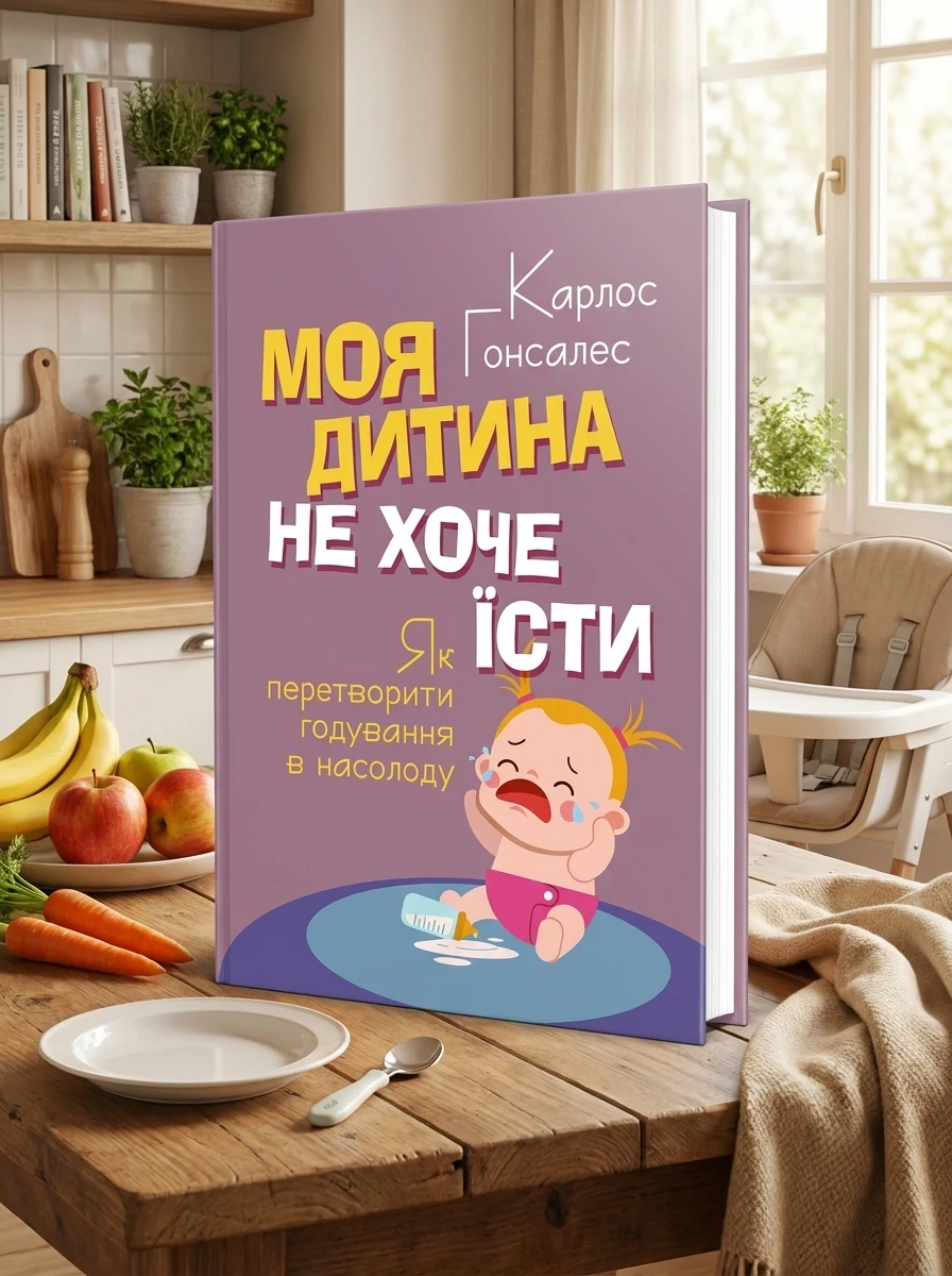 Моя дитина не хоче їсти. Як перетворити годування в насолоду — Гонсалес Карлос, обкладинка