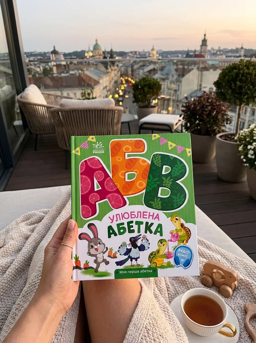 Моя перша абетка. Улюблена абетка — Розвивальні книги