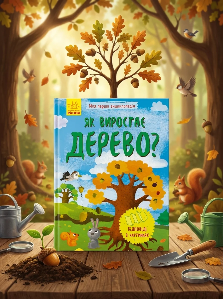 Моя перша енциклопедія. Як виростає дерево?, — Дитяча література