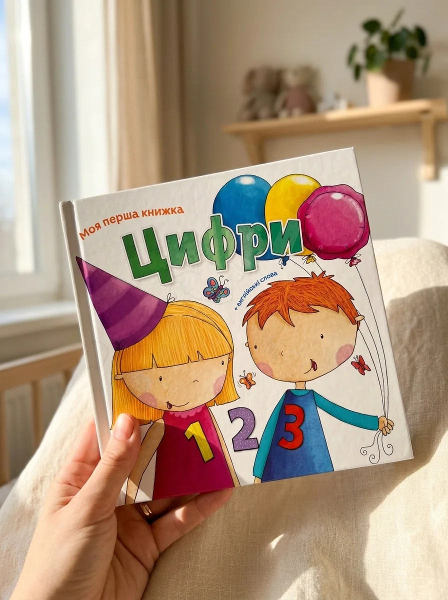 Моя перша книжка. Цифри — Розвивальні книги