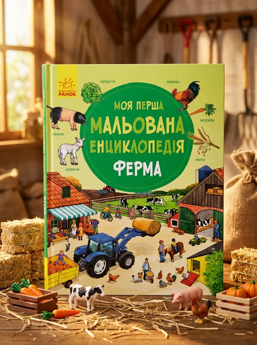 Моя перша мальована енциклопедія. Ферма — Дитяча література