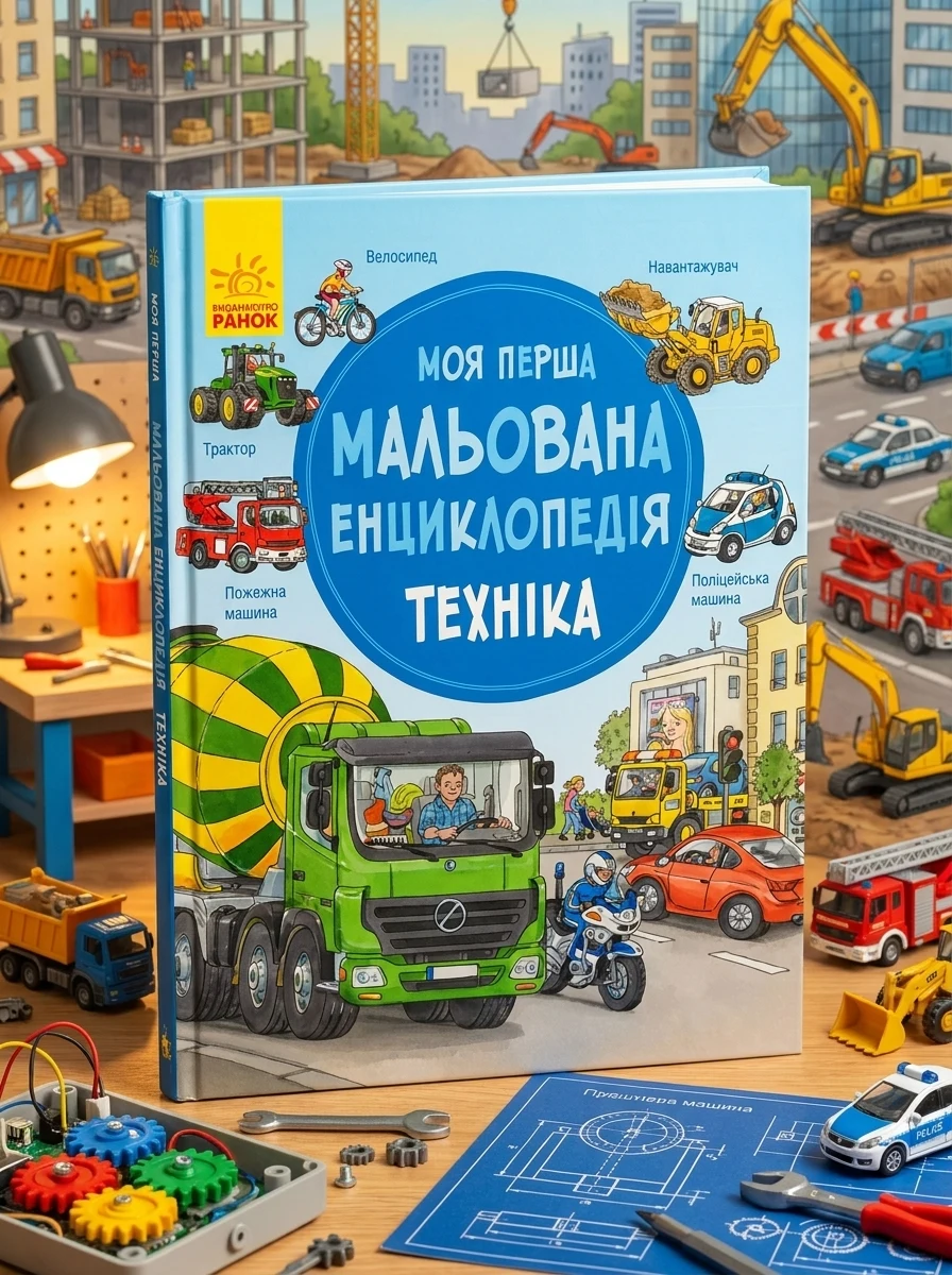 Моя перша мальована енциклопедія. Техніка — Дитяча література