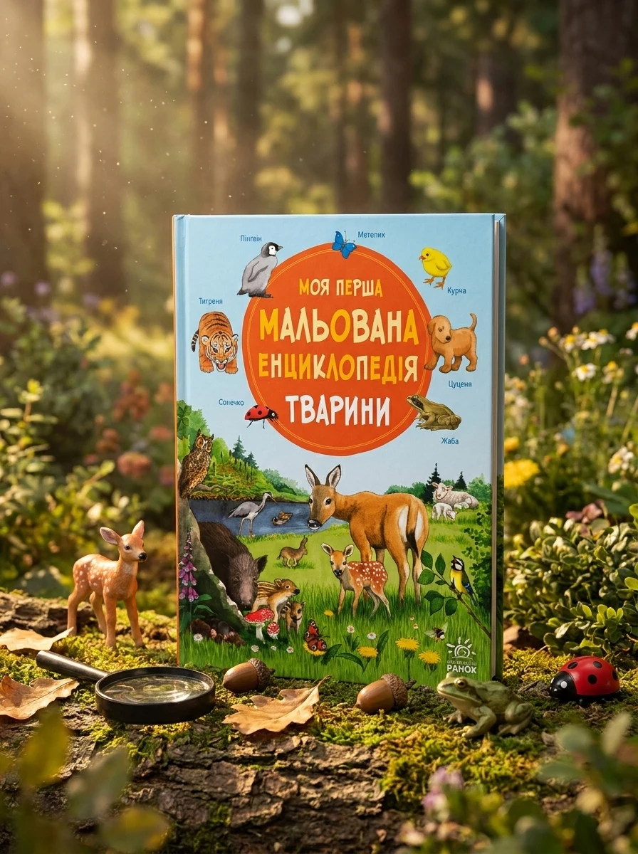 Моя перша мальована енциклопедія. Тварини — Дитяча література