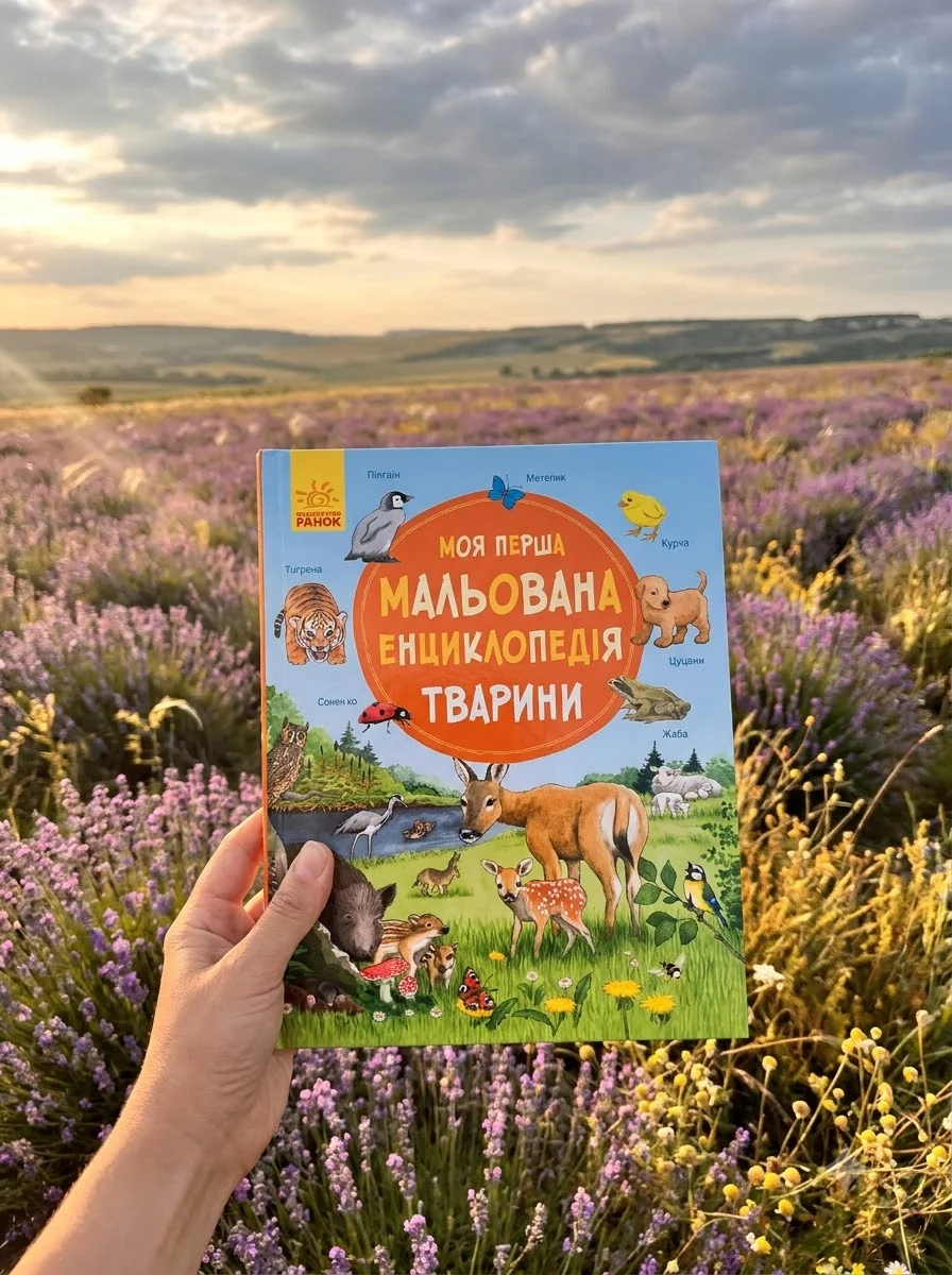 Моя перша мальована енциклопедія. Тварини — Дитяча література