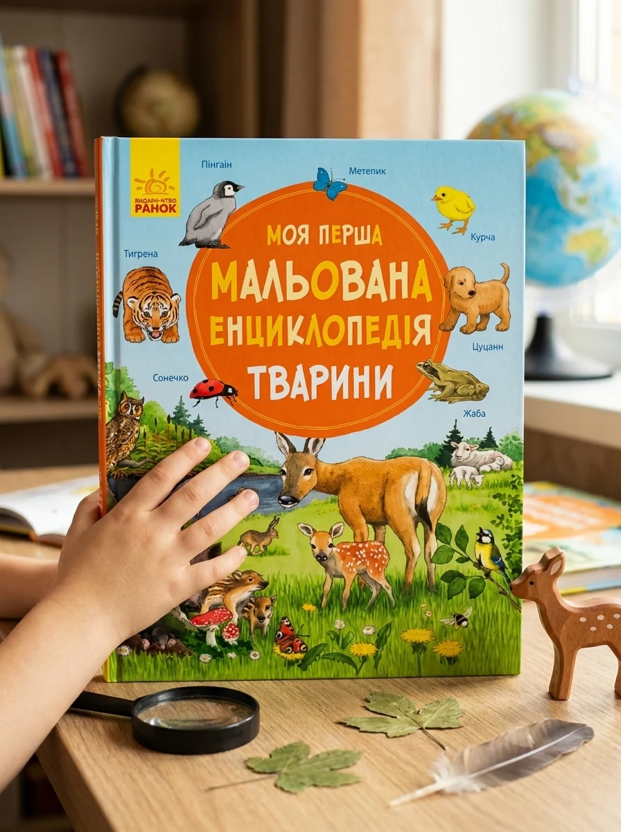 Моя перша мальована енциклопедія. Тварини — Дитяча література