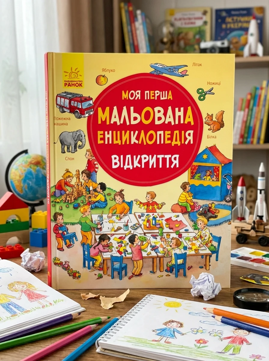 Моя перша мальована енциклопедія. Відкриття — Дитяча література