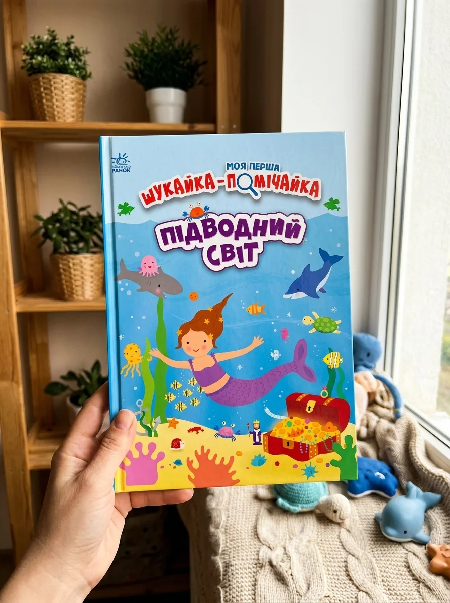 Моя перша шукайка-помічайка. Підводний світ — Вімельбухи
