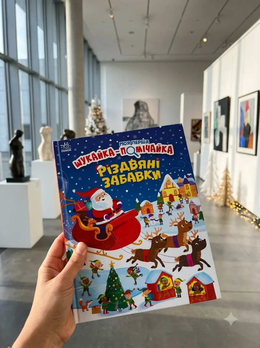 Моя перша шукайка-помічайка. Різдвяні забавки — Вімельбухи