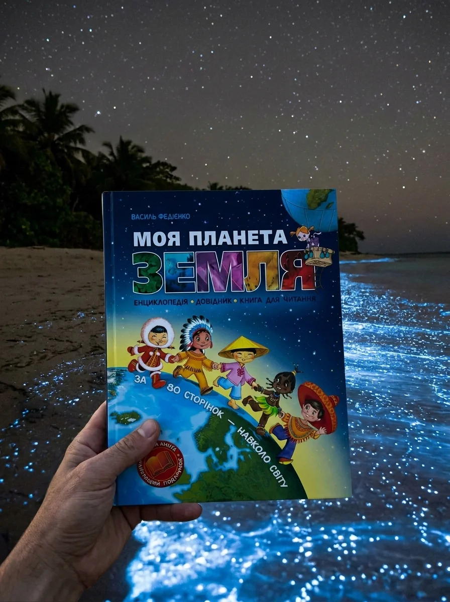Моя планета Земля — Пізнавальні книги для дітей