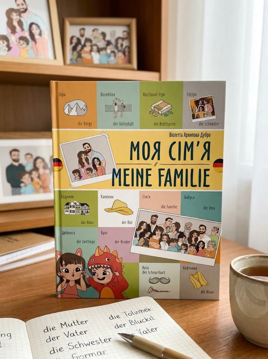 Моя сім’я. Meine familie, — Вивчення мов